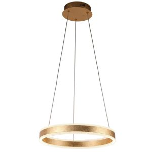 Colgante LED oro HELIA Ø50