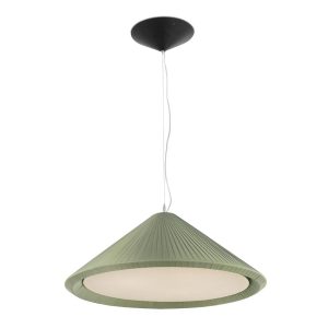 Colgante verde oliva 70 cm diámetro SAIGON IN