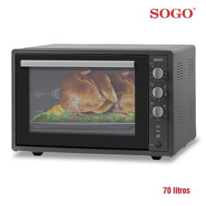 HORNO SOBREMESA SOGO 70 L NEGRO