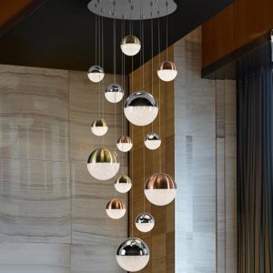 Lámpara 14 luces LED SPHERE