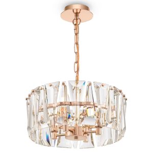 Lámpara 4 luces Ø 38 cm PUNTES