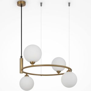 Lámpara 4 luces Ø 40 cm RING