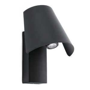 Lámpara aplique atemporal negro LE PETIT LED