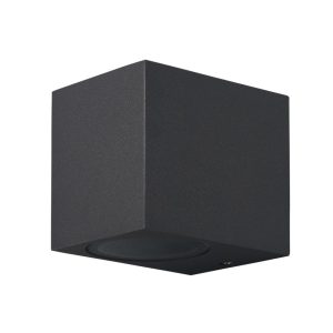 Lámpara aplique gris oscuro KANDANCHU