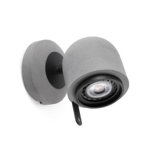 Lámpara aplique gris piedra STONE-1