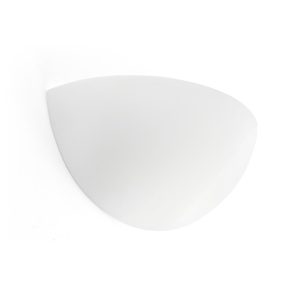 Lámpara aplique yeso blanca SNOW