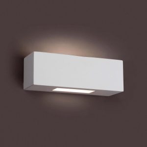 Lámpara aplique yeso CHERAS-3 blanco