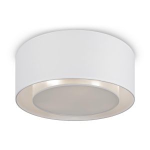 Lámpara blanca 3 luces Ø 52 cm BERGAMO