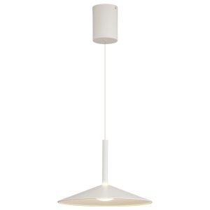 Lámpara blanca Ø 32 cm CALICE LED 9W