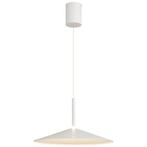 Lámpara blanca Ø 47 cm CALICE LED 16W