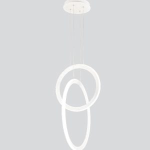 Lámpara colgante blanca 48W KITESURF LED