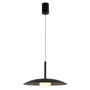 Lámpara colgante negra Ø 46 cm LIDIA LED