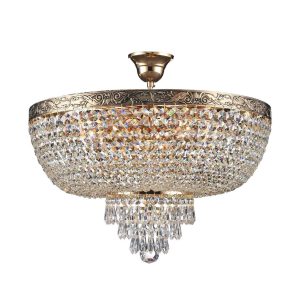 Lámpara cristal 6 luces Ø 50 cm PALACE