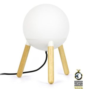 Lámpara de diseño blanca MINE