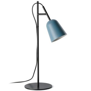 Lámpara de mesa azul y negra STUDIO