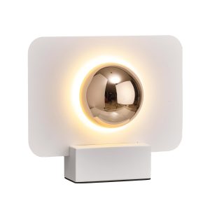 Lámpara de mesa blanca ALBA LED 8W
