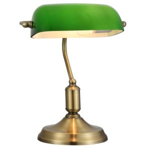 Lámpara de mesa bronce KIWI