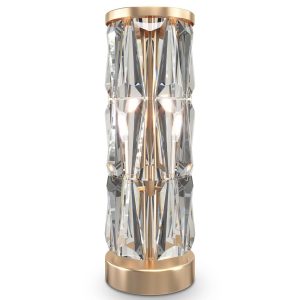 Lámpara de mesa color oro 2 luces PUNTES