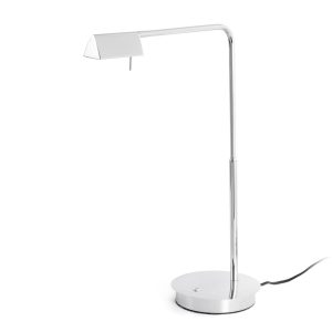 Lámpara de mesa regulable cromo ACADEMY LED