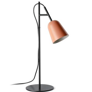 Lámpara de mesa rosa y negra STUDIO