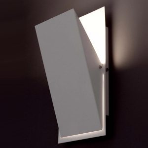 Lámpara de pared HOMS blanca roto