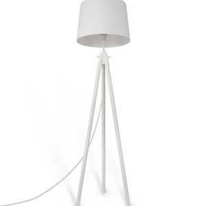 Lámpara de pie blanca CALVIN
