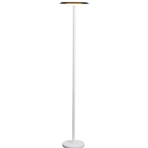 Lámpara de pie blanca y negra H 140 cm TINA LED