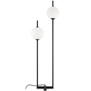 Lámpara de pie negra 12W THE SIXTH SENSE LED