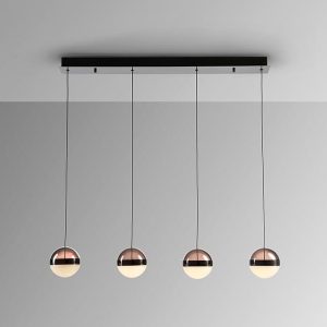 Lámpara lineal 4 luces ORBES LED