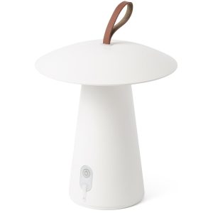 Lámpara de mesa exterior portátil blanca TASK LED