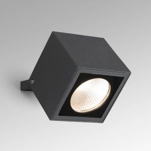 Lámpara proyector gris oscuro OKO LED
