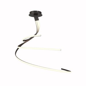 Lámpara triple regulable forja NUR