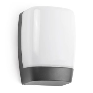 Luminaria gris oscura exterior POL LED