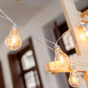 PACK de 3 Guirnaldas de luces decorativas STELLA