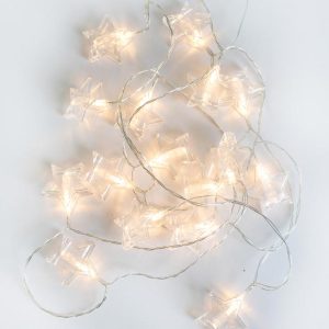 PACK de 3 Guirnaldas de luces decorativas BIANCA
