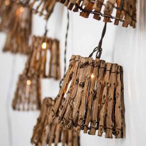 PACK de 3 Guirnaldas de luces para fiestas de exterior CARINA