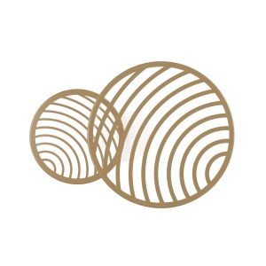 Plafón acabado dorado COLLAGE 30W LED