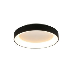 Plafón aro negro Ø 45 cm NISEKO LED 30W