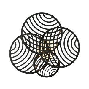 Plafón negro 60W LED COLLAGE