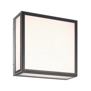Plafón o aplique gris oscuro 14W BACHELOR LED