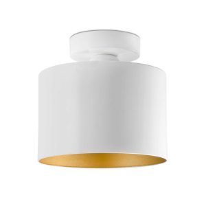 Plafón oro y blanco JANET