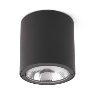 Plafón para exterior gris oscuro GOZ LED