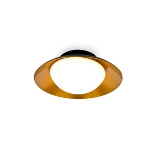 Plafón pequeño negro y cobre SIDE LED