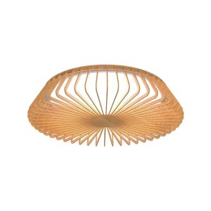 Plafón (no ventilador) simulación madera Ø 53 cm HIMALAYA LED 56W