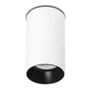 Plafón STAN blanco Ø 6 cm