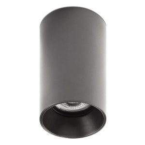 Plafón STAN negro Ø 6 cm