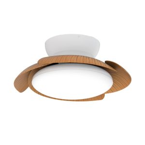 Plafón ventilador aspas desplegables ALOHA LED