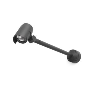 Proyector LED orientable gris oscuro FOC-2