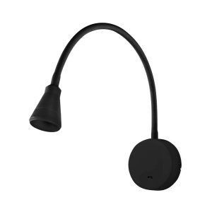 Punto de luz aplique negro BEL LED