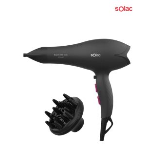 SECADOR PELO SOLAC 2400W MOTOR AC IONIC